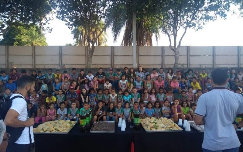 Piquenique Educativo na Unidade de Educação Integral da Escola Municipal Adriele Barbosa Silva